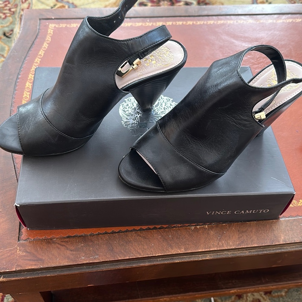 Vince Camuto black heels